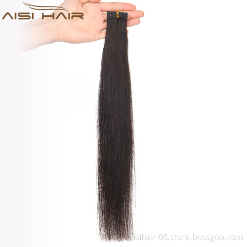 Aisi Hair 2018 Wholesale 10A Grade Brazilian Hair Extensions Tape Human Hair Extensions